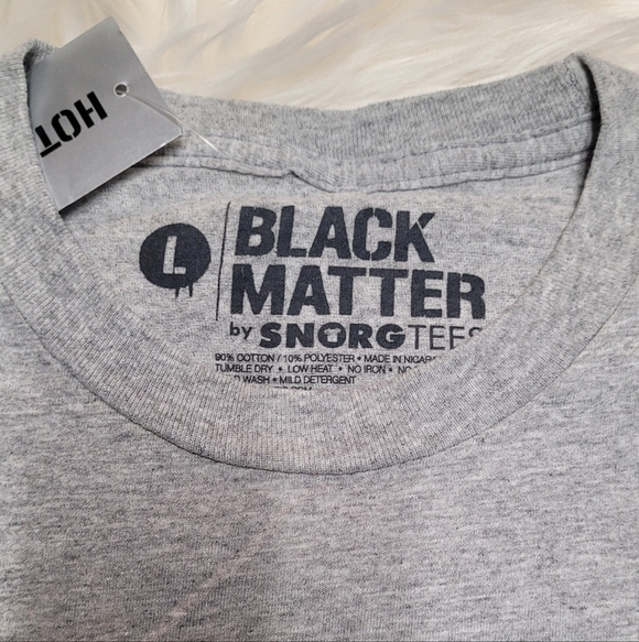 NWT Black Matter Awwsassin Cat Tee in Gray - Picture 3 of 5